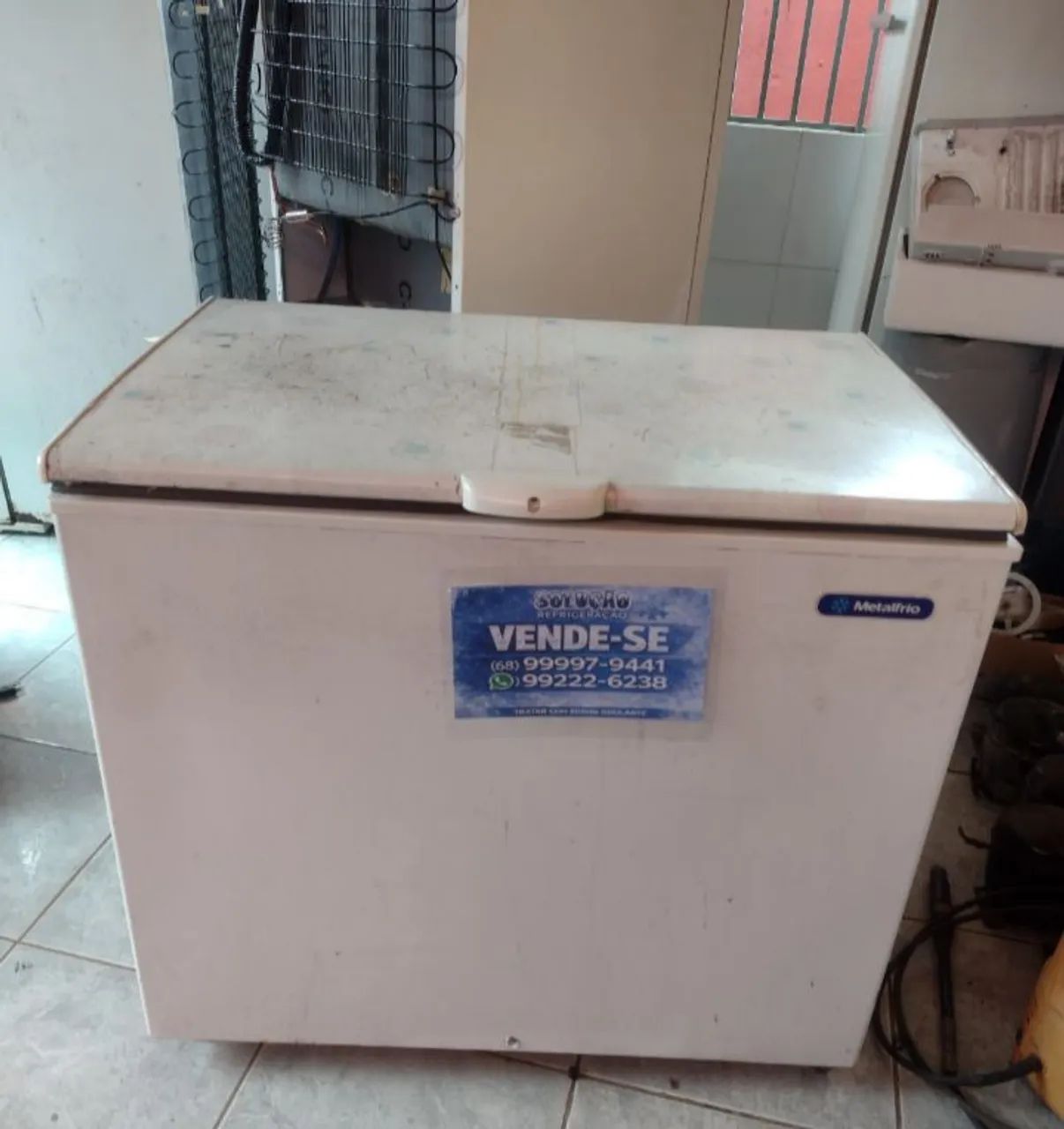 Trabalhamos com conserto de geladeira freezer bebedouro máquina de lavar e ar condicionado - Foto 3