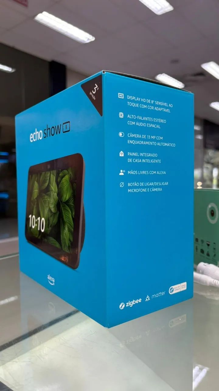 ALEXA ECHO SHOW 8 - 3° GERAÇÃO - PRETA - Foto 2