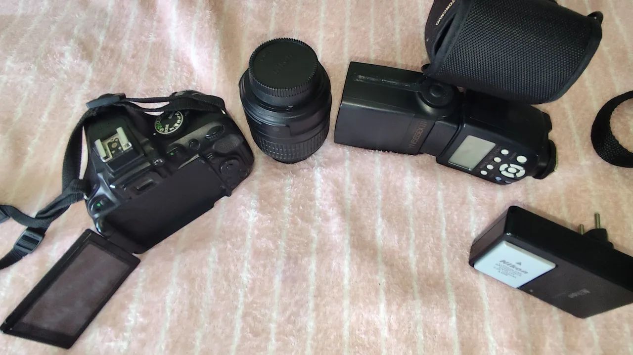 Câmera Nikon Completa para usar - Foto 3