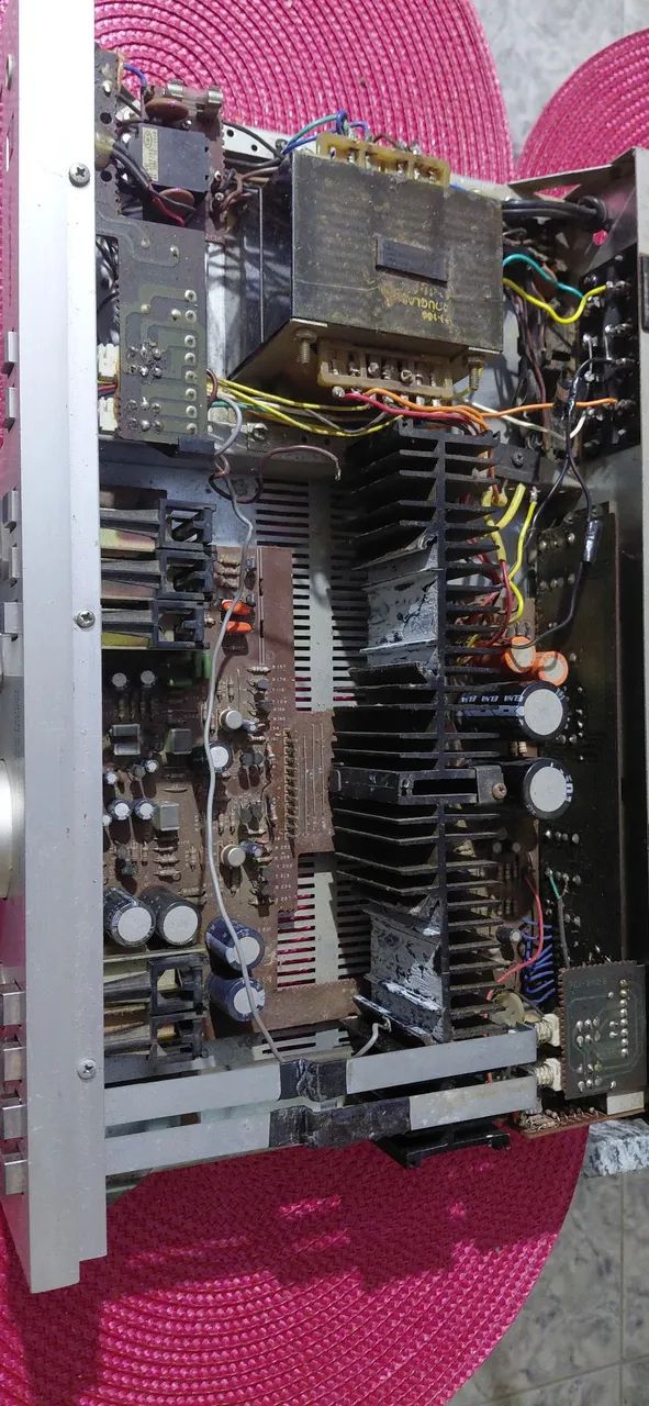 Amplificador gradiente modelo 166 , restauro ou peças  - Foto 5