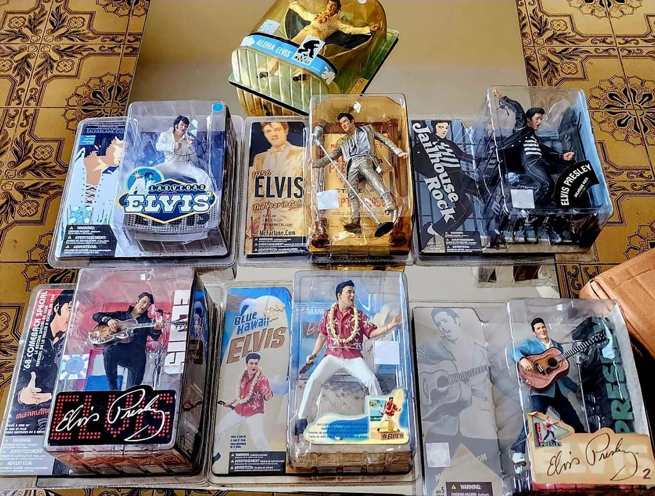 Coleção Elvis Presley Mcfarlane 