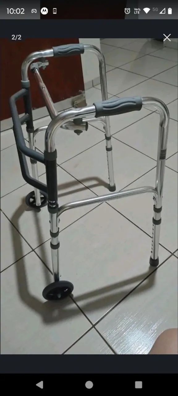 Andador com rodinhas  - Foto 2