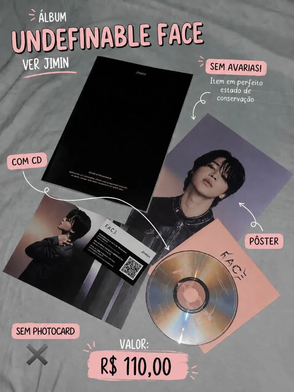 Álbum Face do Jimin do BTS 