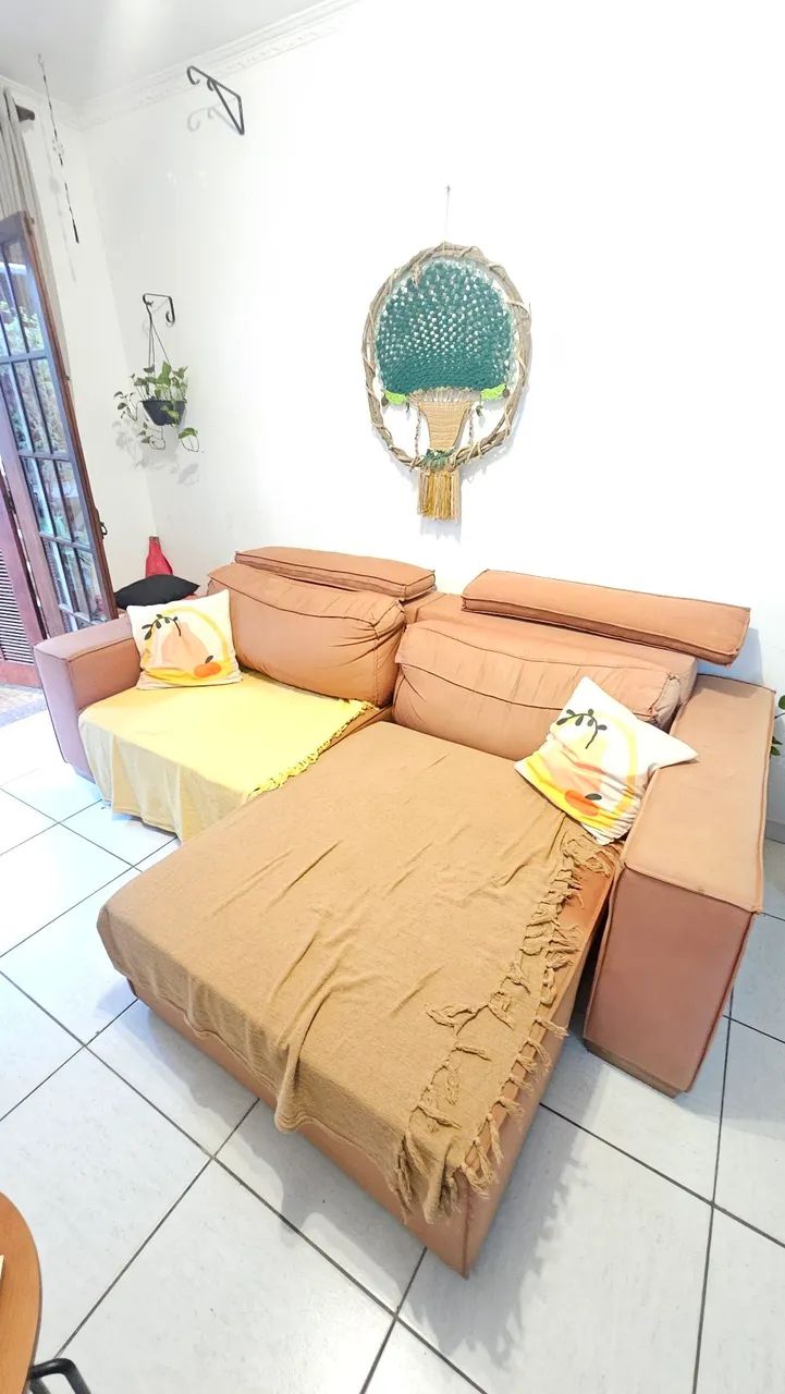Sofá Retrátil 4 lugares (2,55 x1,17m) - Foto 3