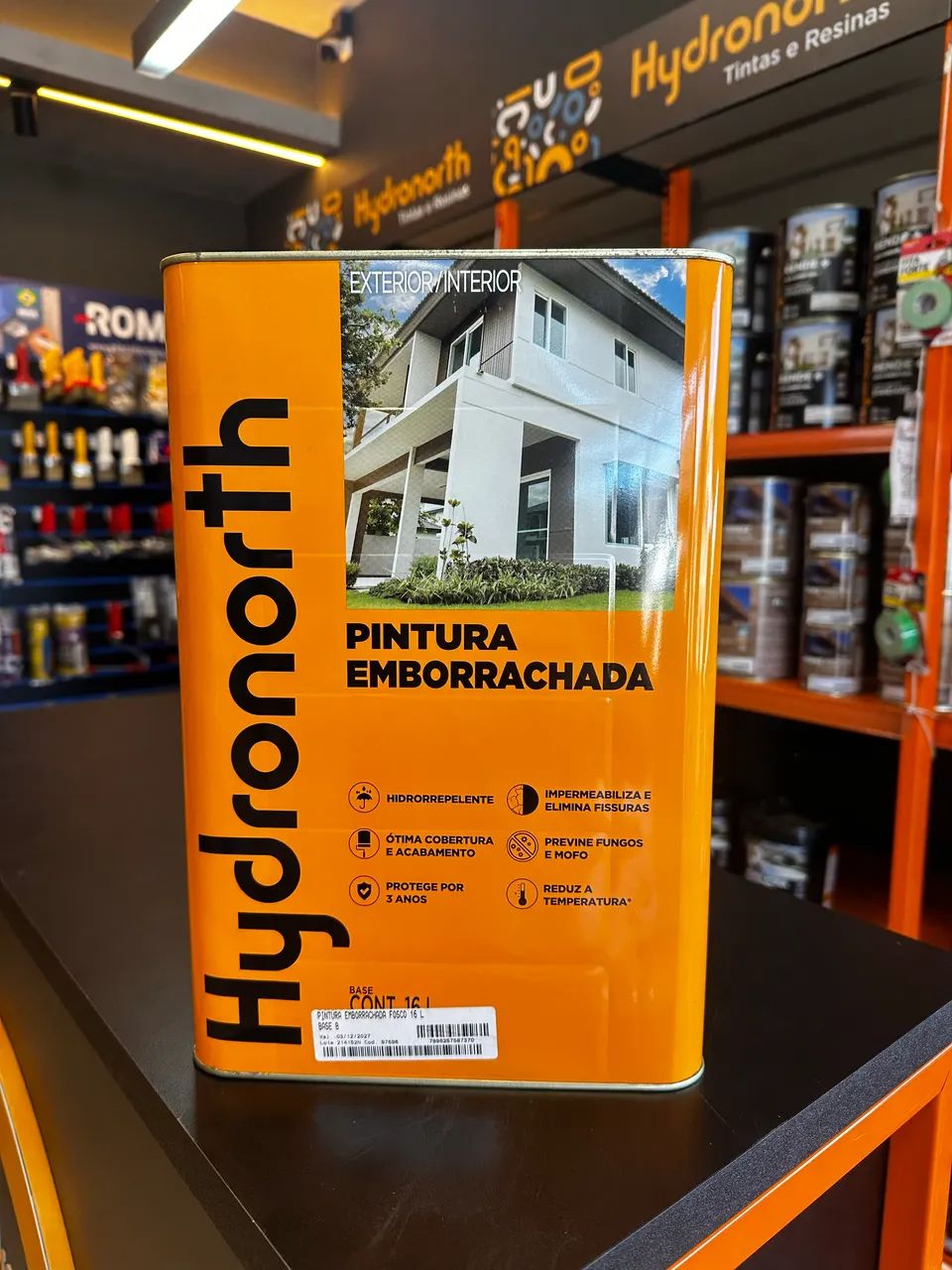 Hydronorth Elastomeric Waterproof Rubberized Paint, 18L