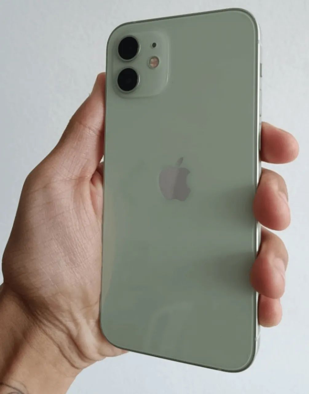 Carcaça Original Apple iPhone 12 Azul Chassi de Retirada