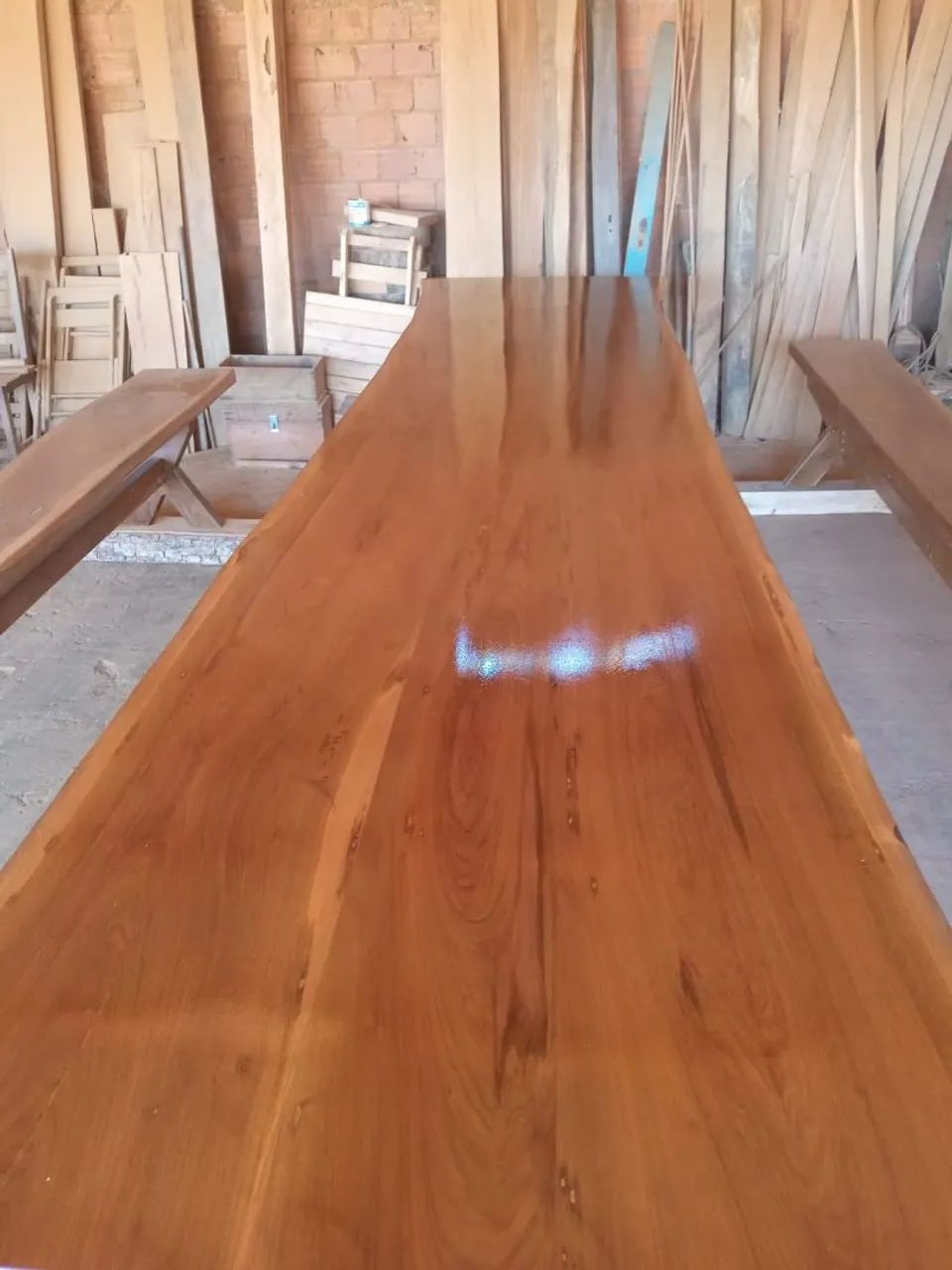 Mesa Rústica Premium em Ipê 4m | R$ 11.500,00| Aceito Propostas