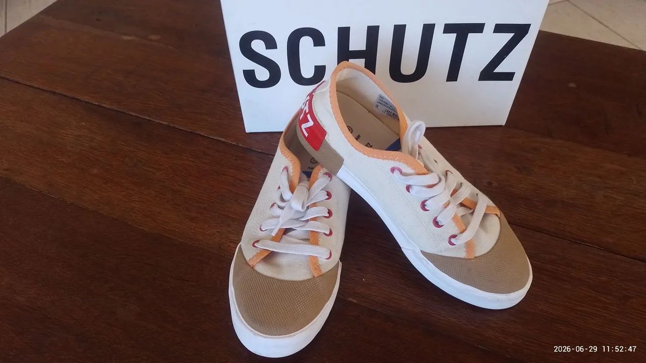 Tênis Schutz Casual Lona 35 - Com Caixa  - Foto 4