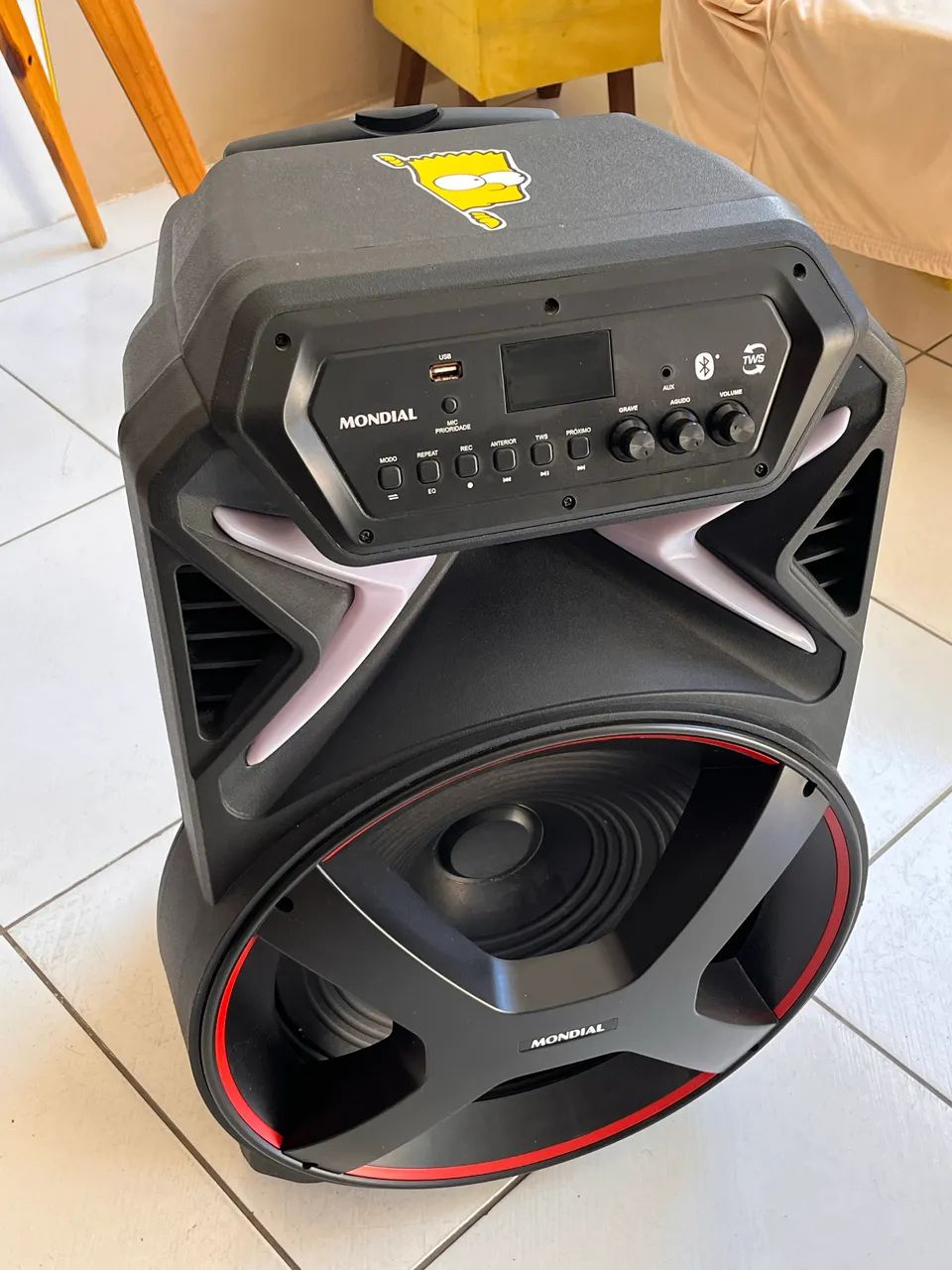 Vendo caixa de som amplificada  - Foto 3