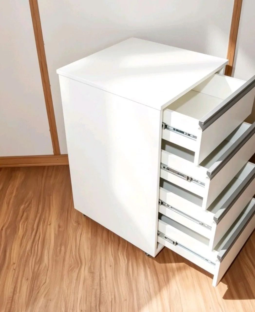 Gaveteiro multiuso  em MDF branco Novo fabricação própria  - Foto 3