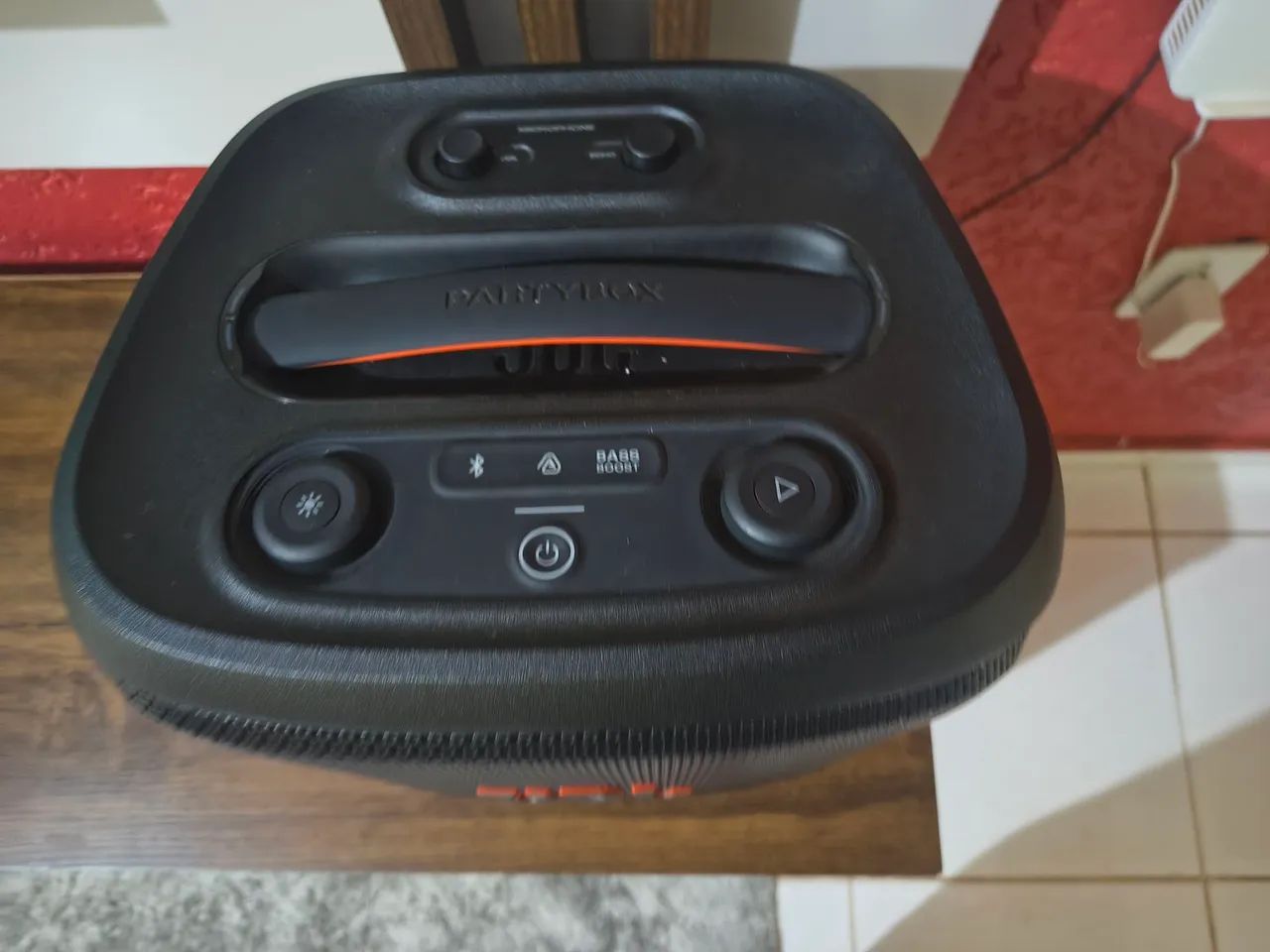 Sem os microfones, JBL partybox Encore 2 - Foto 3