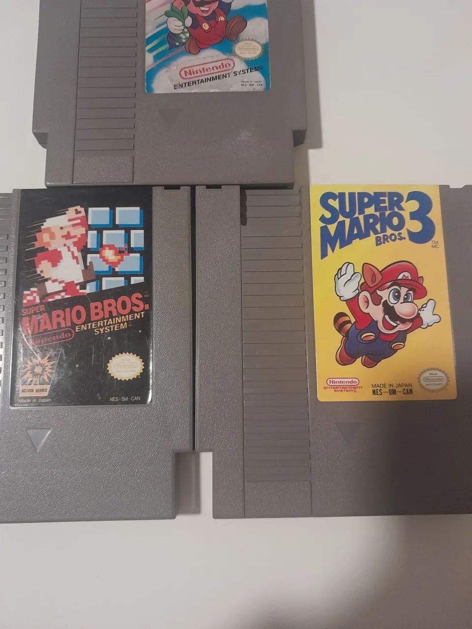 Mario bros 1,2 e 3 original nes - Foto 2