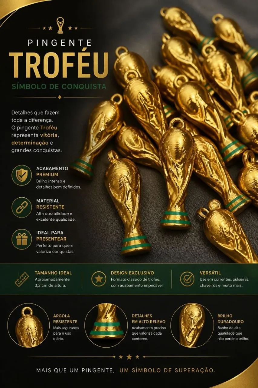 Caixinha e Chaveiros Personalizados da Copa de 2026! - Foto 3