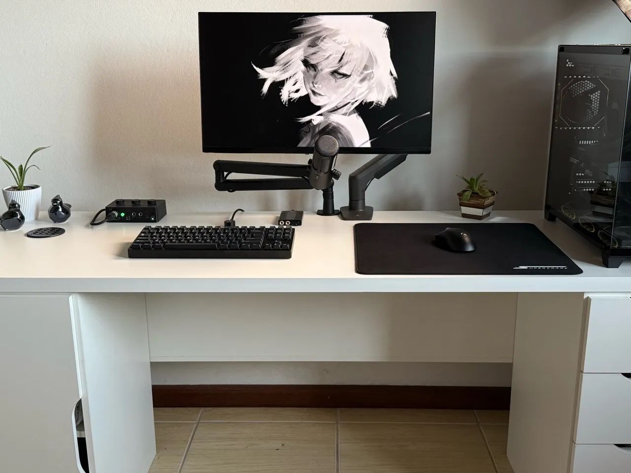 Mesa dois Gaveteiros para setup - Foto 4