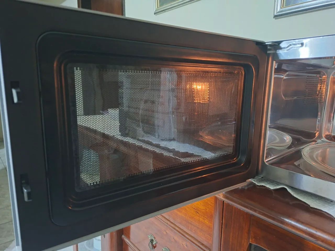 Microondas Brastemp inox - Foto 4