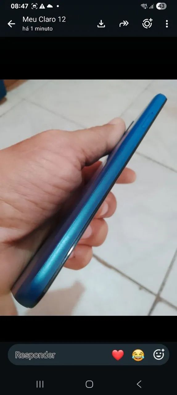 MOTO E7 PLUS Sem marcas de uso $270 - Foto 3