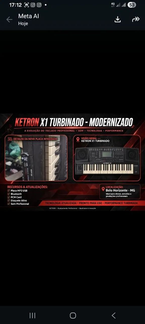 Ketron x1 modificado extremamente.modernizado  - Foto 2