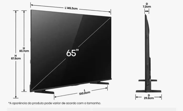 TV HISENSE 65 POLEGADAS - Foto 5