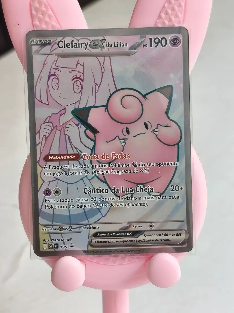 CARTA POKÉMON CLEFAIRY EX