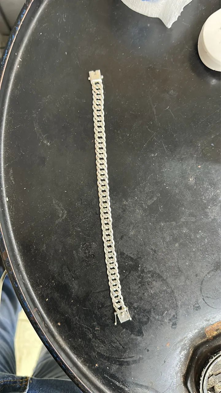 Vendo prata elo duplo 10mm  - Foto 3