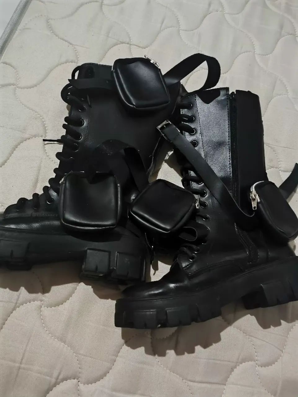 Coturno feminino preto ? - Foto 3