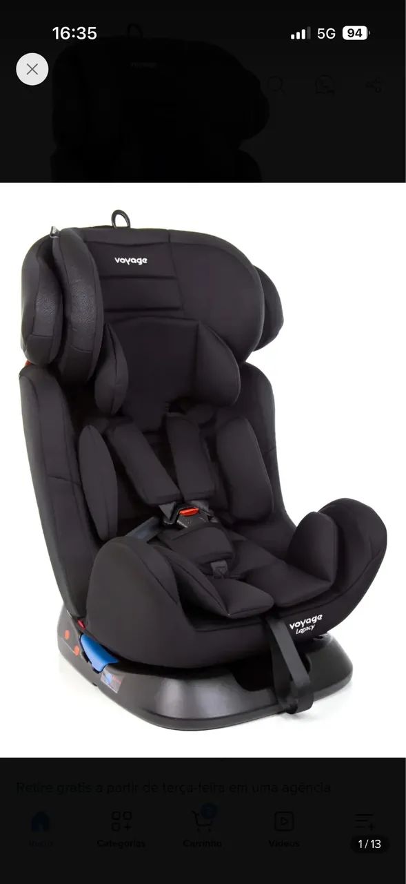 Cadeira de bebê para carro  - Foto 5
