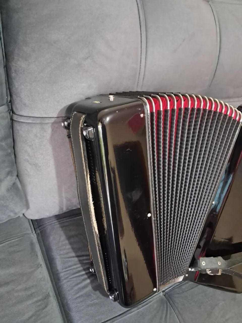 Acordeon todeschini 80 baixo super 5 - Foto 5
