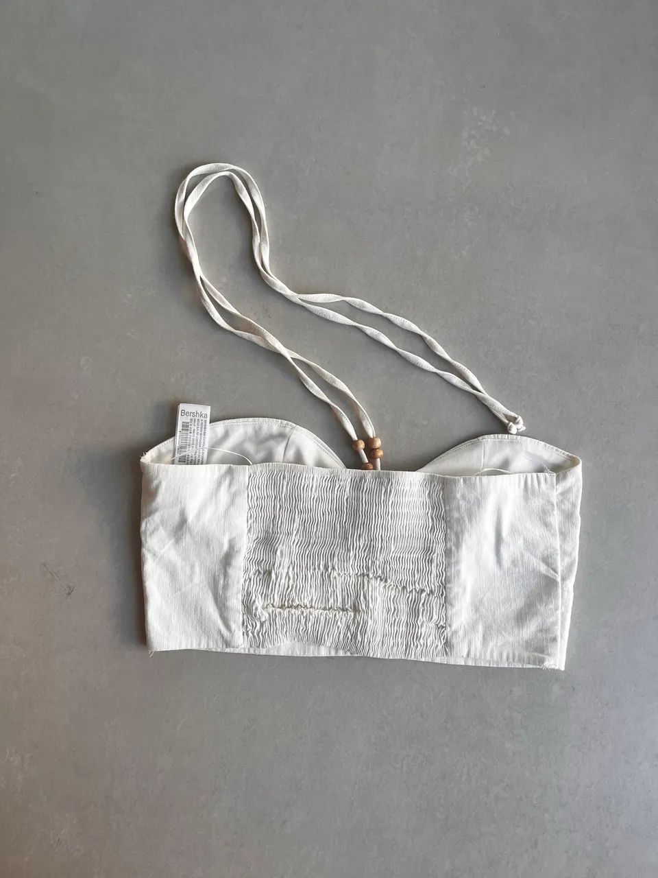 Top Bershka branco M  - Foto 2