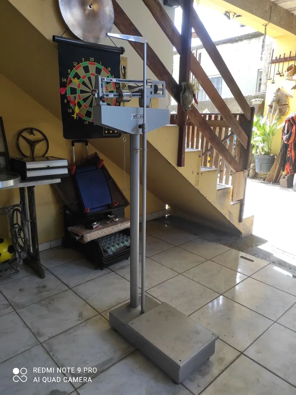 Balança mecânica, antiga: