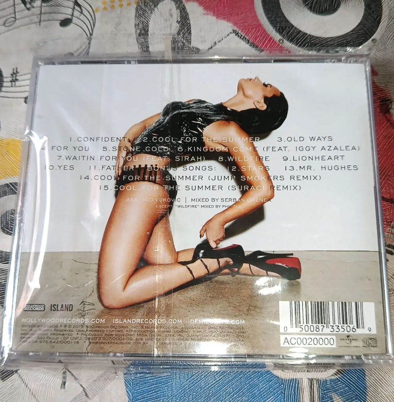 CD DEMI LOVATO CONFIDENT DELUXE - Foto 2