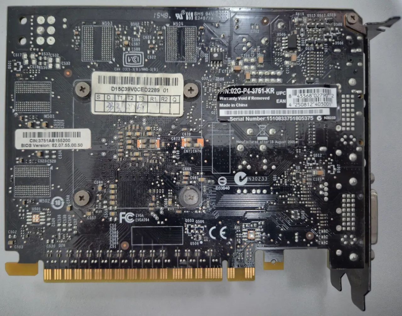 Placa de Vídeo Ecga Geforce GTX 750 TI usada - Foto 2