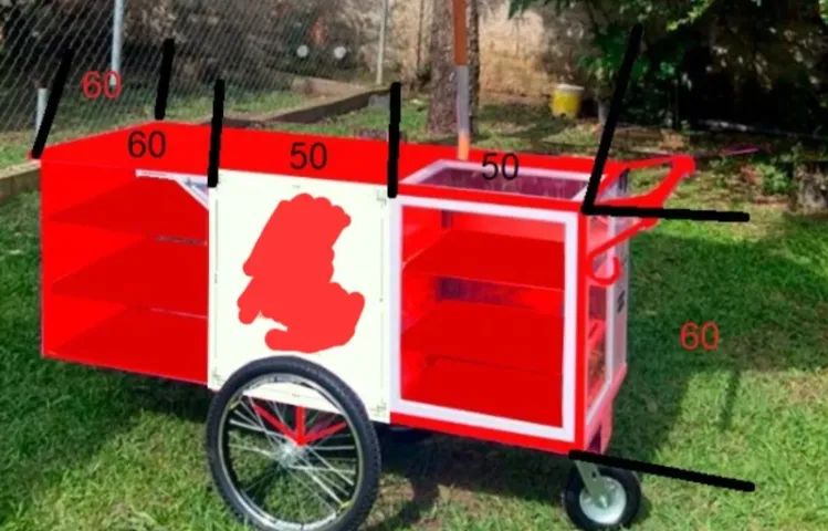 KART REFRIGERADO GELOX EXCELENTE ESTADO - Foto 2