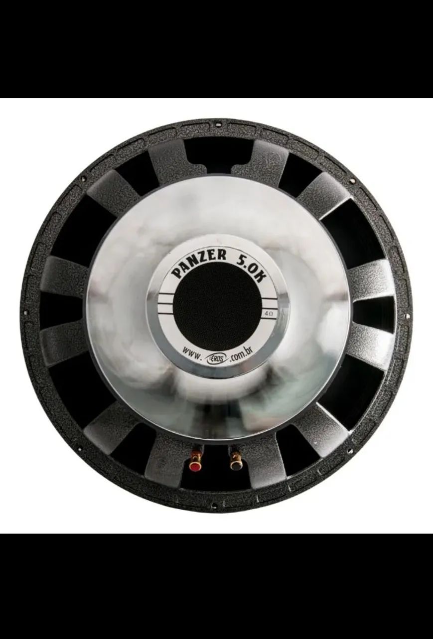 2 ALTO FALANTE WOOFER EROS PANZER 5K 18 POL. 2500W RMS 4 OHMS - Foto 2