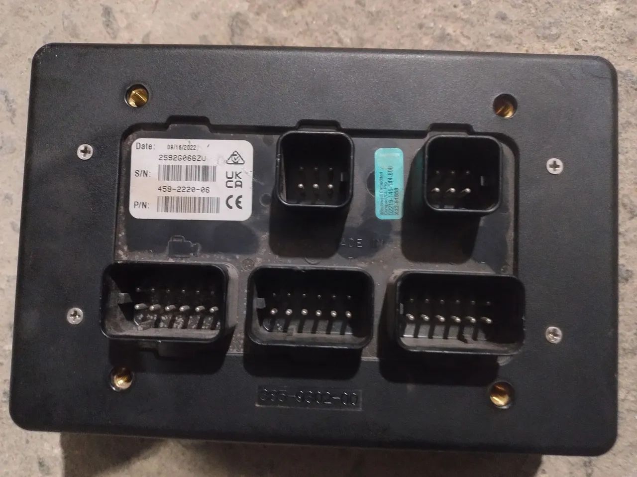 Display monitor Caterpillar 459-2220 carregadeira trator esteira  - Foto 5