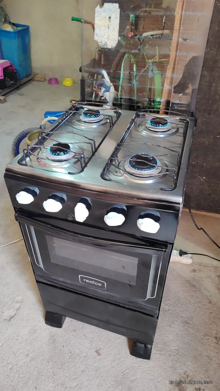 Vendo fogão realce 4 bocas funciona perfeitamente leia a descrição do anúncio.  - Foto 2