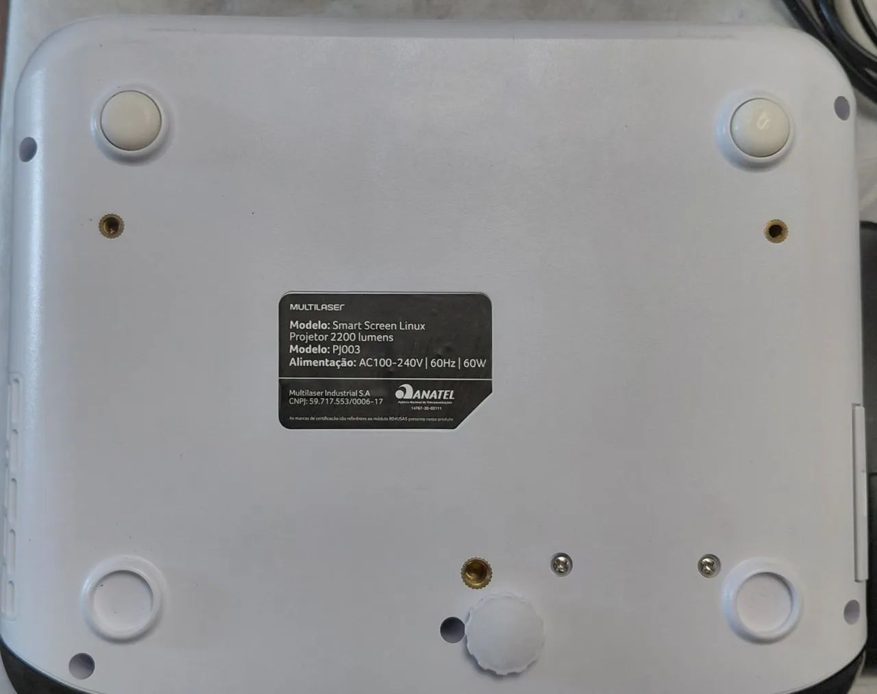 Projetor Multilaser PJ003 2200 lumens - Foto 4