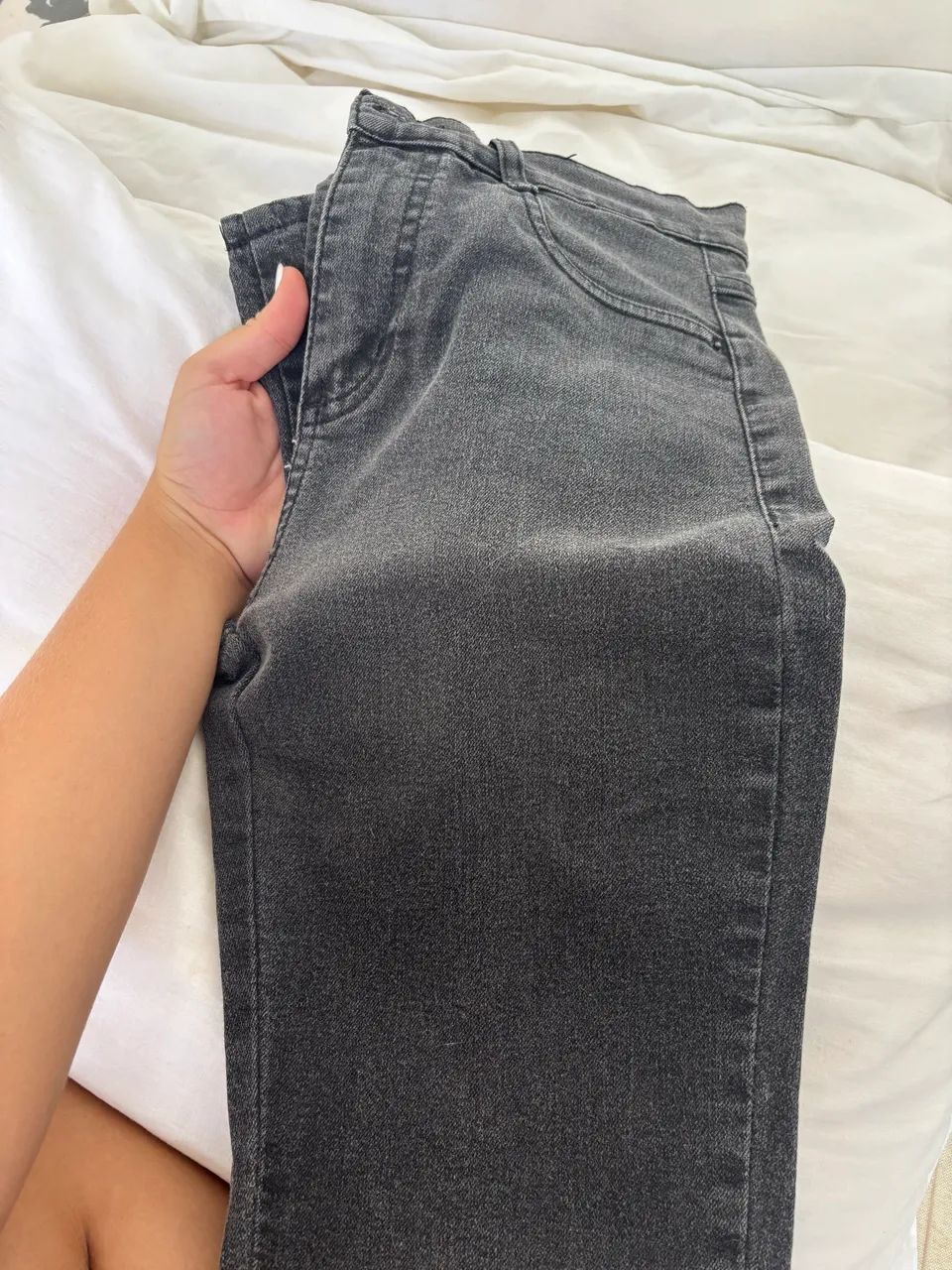 CALÇA SKINNY JEANS RASGADA
