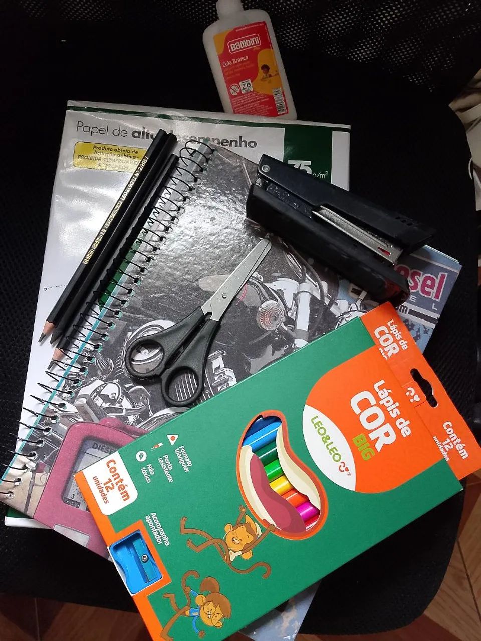 Materiais escolares