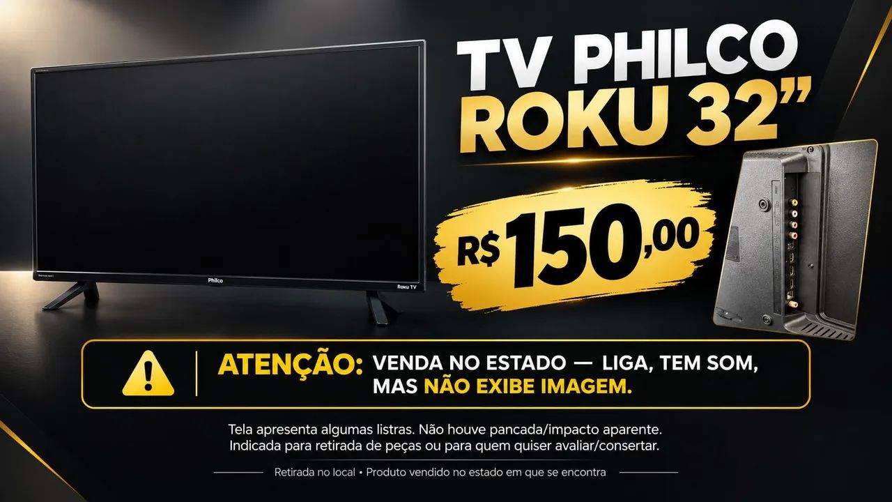 TV Philco Roku 32 - Foto 2