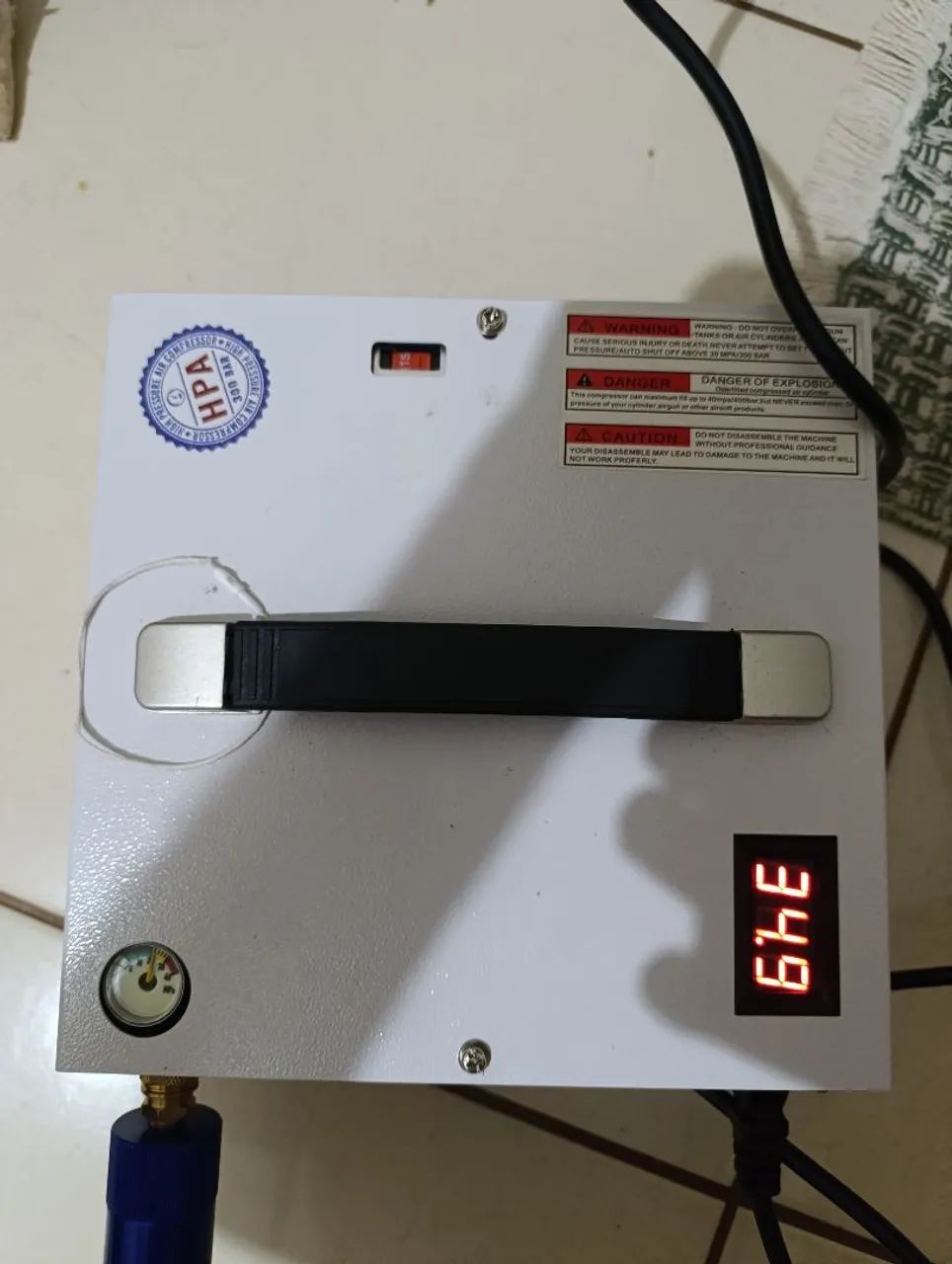 Compressor para encher pcp