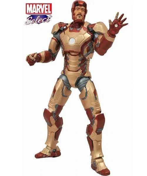 Iron Man - Mark 42 (Figura de ação Marvel Select) - Foto 2