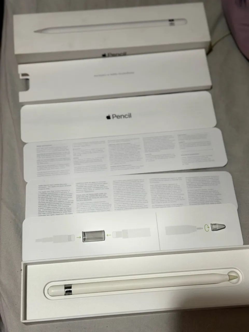 Apple Pencil 1ª Geração Original na caixa - Foto 2