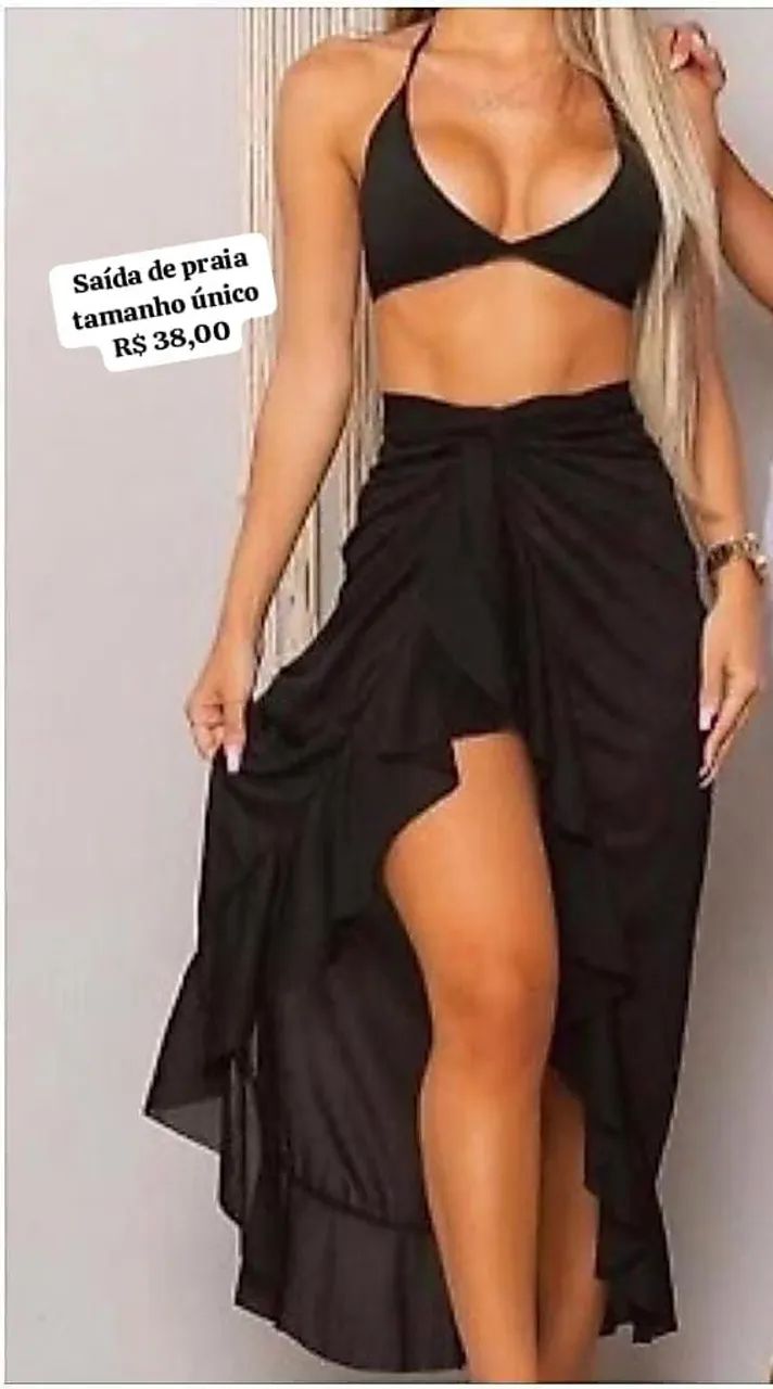 Biquíni e canga feminino - Foto 3