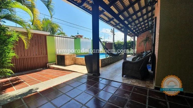 Piscina, Lareira, bilhar, área gourmet, Wi-Fi, 4dorm,  200mts Mar - Foto 6