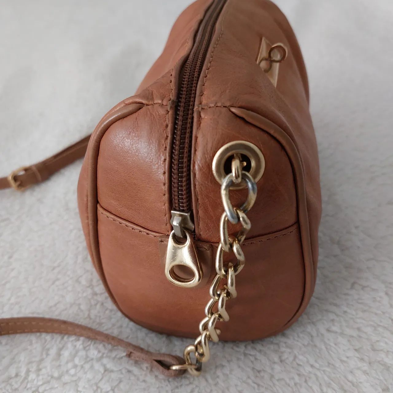 bolsa transversal caramelo - Foto 3