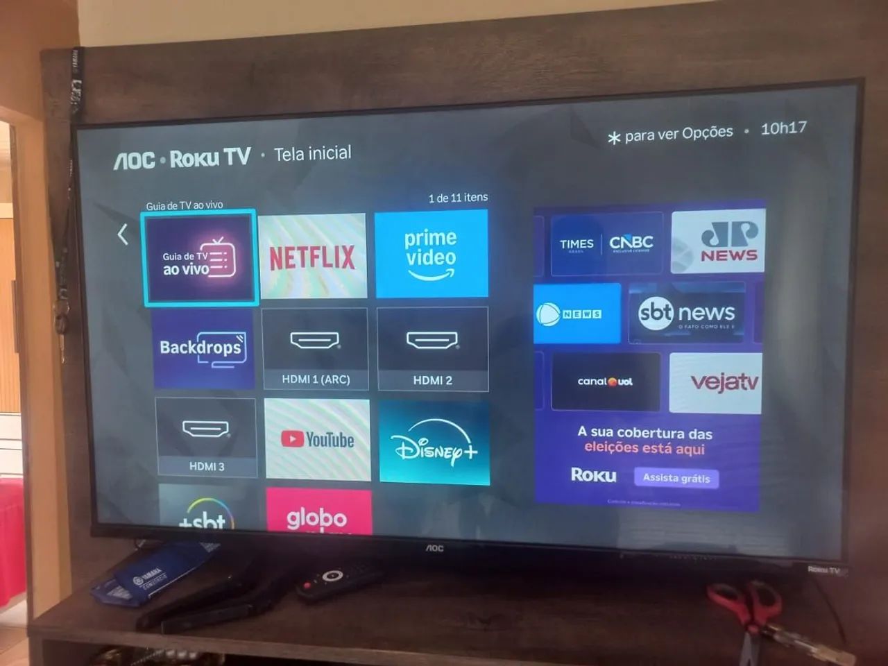 AOC 43 Polegadas Roku Tv - Foto 4