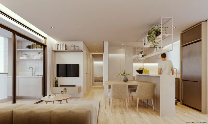 Apartamento em Cabedelo com 03 quartos, sendo 01 suíte. - Foto 4