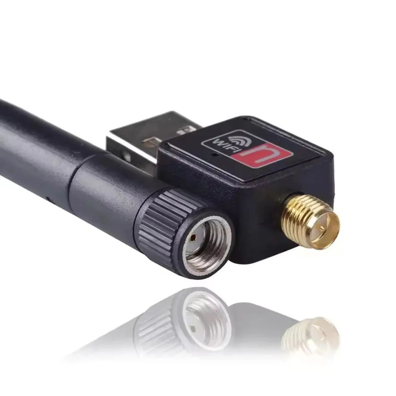 Adaptador Wi-Fi USB 802.11n Com Antena Para PC e Notebook - Foto 4