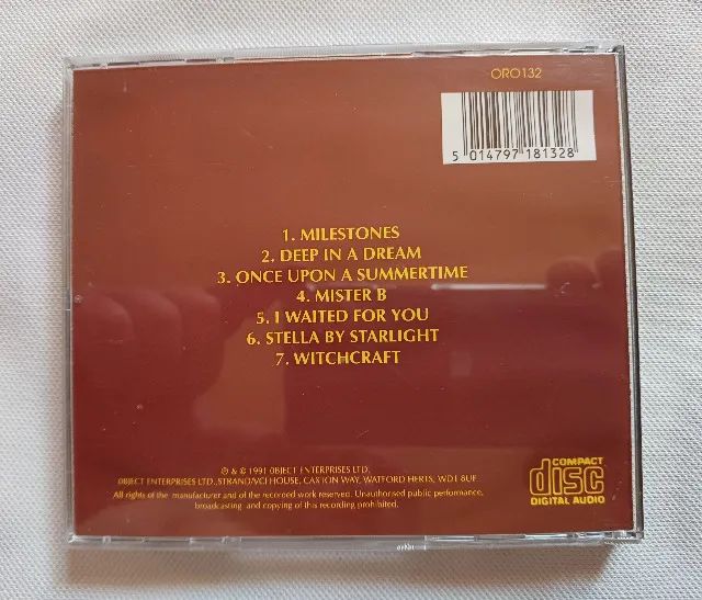 Cd Chet Baker - Witchcraft - Importado France - Excelente Estado - Foto 3