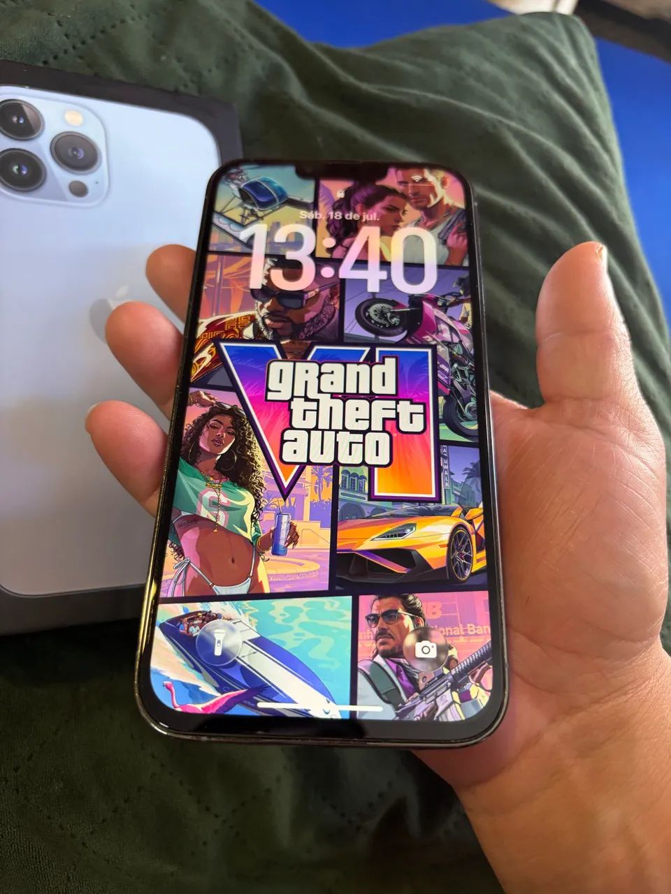 iPhone 13 Pro Max 256 azul  - Foto 4